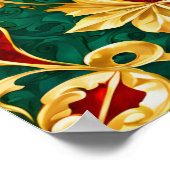 Poster de Noël Floral (Coin)