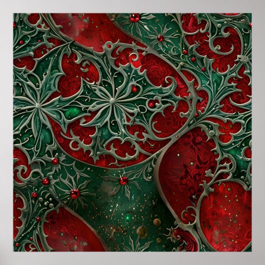 Poster de Noël gothique (Devant)