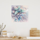 Poster de Noël Holly (Cuisine)
