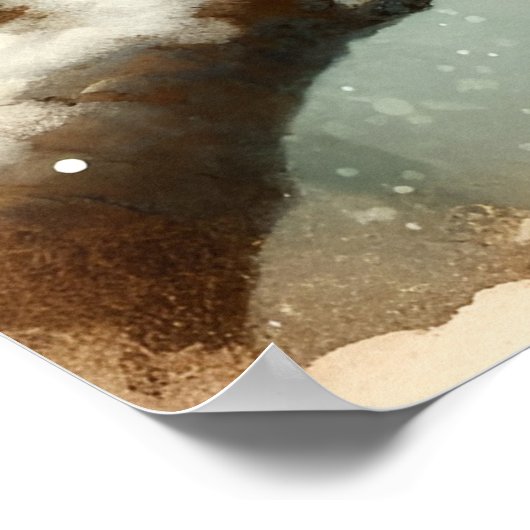 Poster de Noël Kitty (Coin)