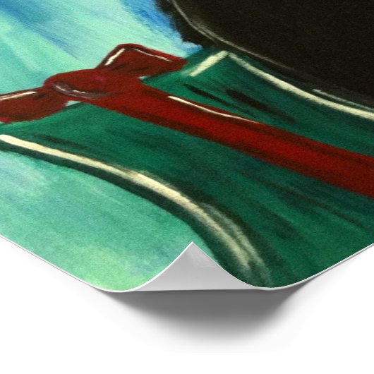 Poster de Noël Kitty (Coin)