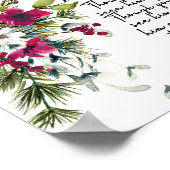 Poster de Noël Peter Poinsettia (Coin)