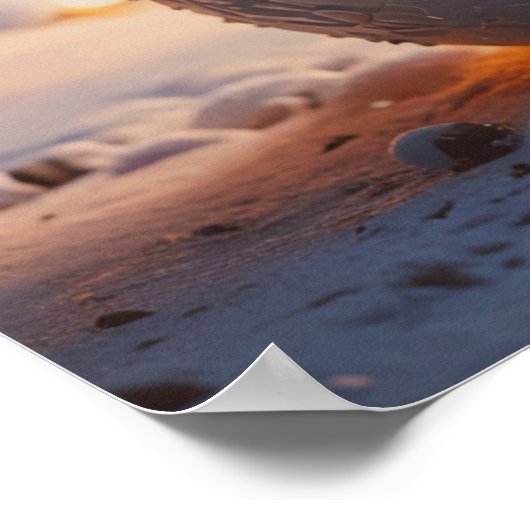 Poster de Noël Snowman (Coin)