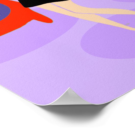 Poster de Noël Tropical Retro (Coin)