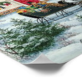 Poster de Noël victorien (Coin)