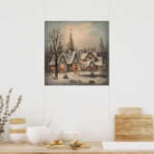 Poster de Noël Vintage (Cuisine)