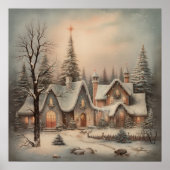 Poster de Noël Vintage (Devant)