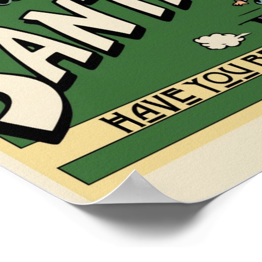 Poster de Noël Vintage (Coin)