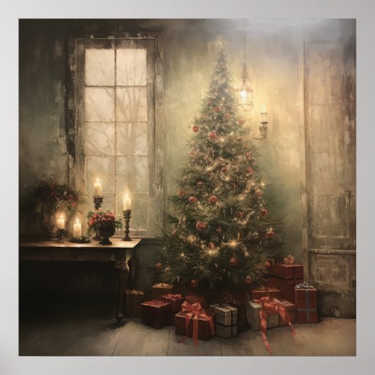 Poster de Noël Vintage (Devant)