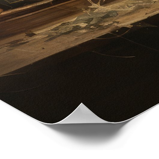 Poster de Noël Vintage (Coin)