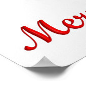 Poster de Noël vintage Rudolph Merry (Coin)