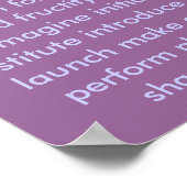 Poster De nombreuses façons de créer (Coin)