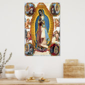 Poster de Notre-Dame de Guadalupe Visions (Cuisine)