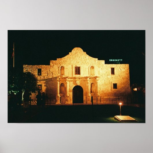 Poster de nuit Alamo (Devant)