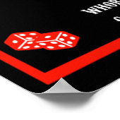 Poster de nuit de Poker vintage (Coin)