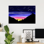 Poster de nuit Diamond (Bureau à domicile)