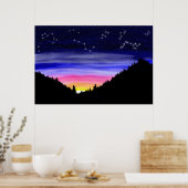 Poster de nuit Diamond (Cuisine)