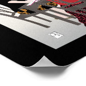 Poster de nuit du jeu Mah Jongg (Coin)