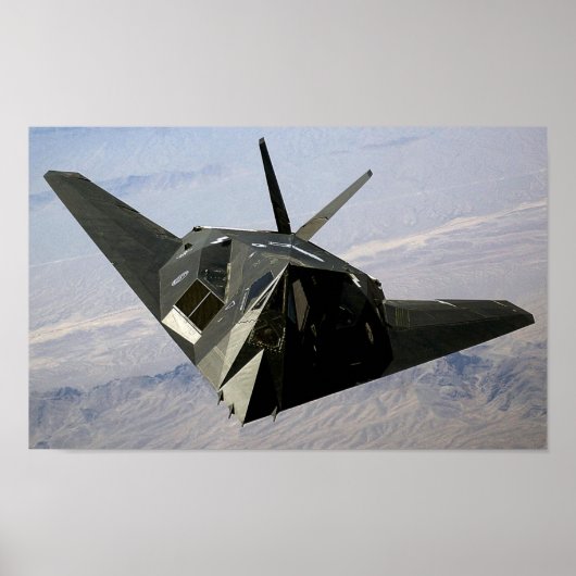 Poster de nuit F-117 (Devant)