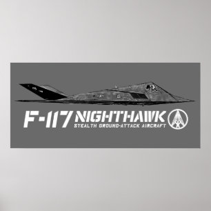 Poster de nuit F-117