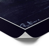 Poster de nuit le plus sombre (Coin)