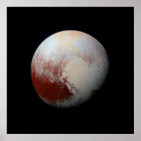 Poster de Nwarf Planet Pluto par NASA New Horizons