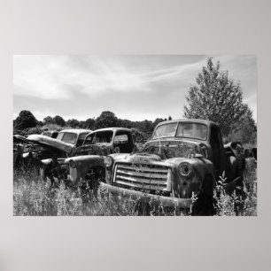 Poster de Old Trucks Junkyard
