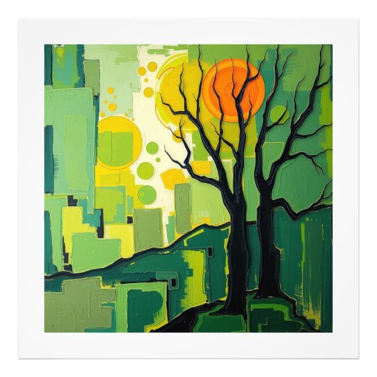 Poster de Paisagem de Primavera (Devant)