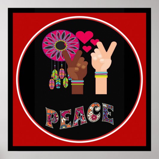 Poster de paix (Devant)