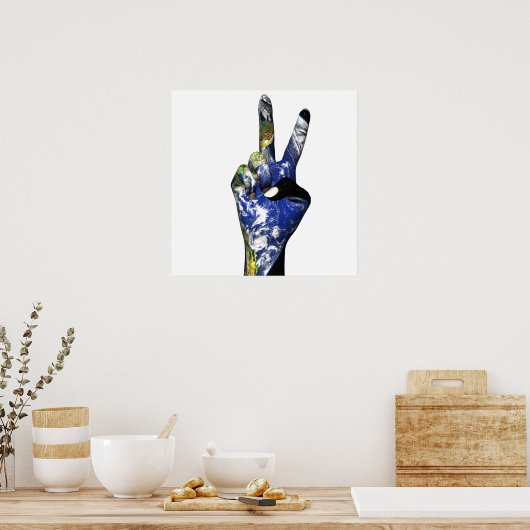 Poster de paix (Cuisine)