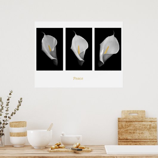 Poster de paix (Cuisine)