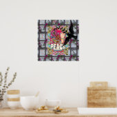 Poster de paix (Cuisine)