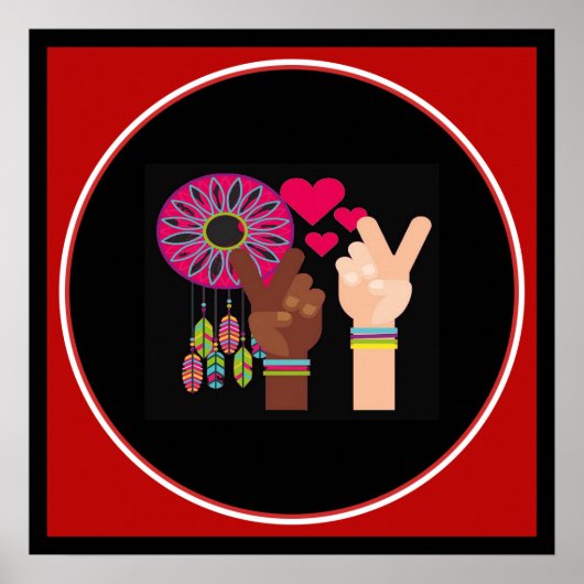 Poster de paix (Devant)