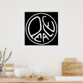 Poster de paix (Cuisine)