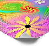 Poster de paix psychédélique (Coin)