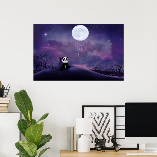 Poster de Panda Moon (Bureau à domicile)