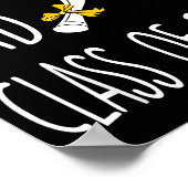 Poster De Papa Senior Papa Fier Classe (Coin)
