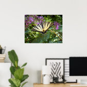 Poster de papillon à queue épaisse (Bureau à domicile)