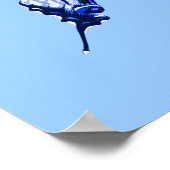 Poster de papillon bleu (Coin)