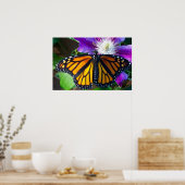 Poster de papillon éblouissant (Cuisine)