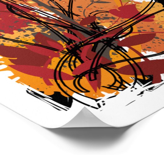 Poster de papillon léopard (Coin)