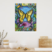 Poster de papillon PMACarlson Tiger (Cuisine)