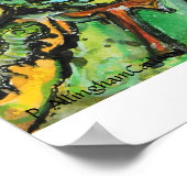 Poster de papillon PMACarlson Tiger (Coin)