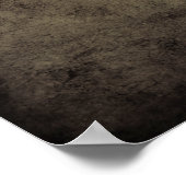 poster de papillon sépia vintage (Coin)