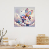 Poster de papillon tranquille (Cuisine)