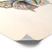 Poster de papillon vintage (Coin)