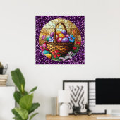 Poster de Pâques (Bureau à domicile)