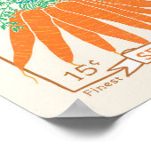 Poster de paquets de graines de carottes (Coin)
