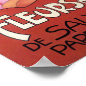 Poster de parfum Fleurs de Mousse (Coin)