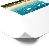 Poster de Paridise Tropical Beach (Coin)